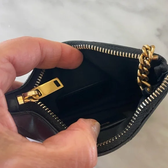 🌿authentic YSL Saint Laurent key pouch black - Picture 4 of 5
